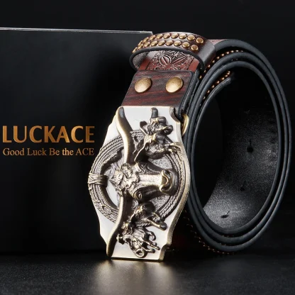 Rustic Charm Cowboy Belt - Image 2
