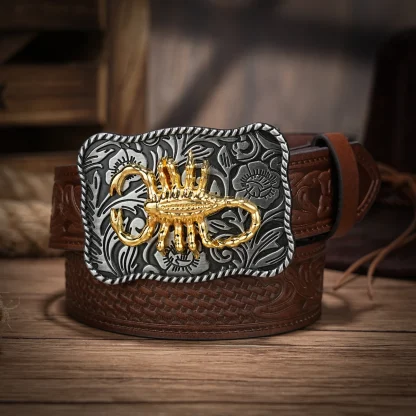 Outback Scorpion Cowboy Belt