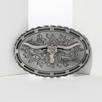 Golden Head Western Belt Buckle - Image 3