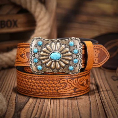 Decorative Stone Western Belts - Image 4