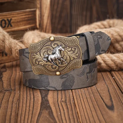 Horse Decoration Cowboy Belt - Image 4