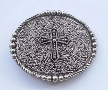 Cross Style Western Belt Buckles