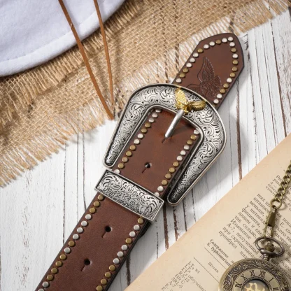 Eagle Style Western Belt Strap - Image 4