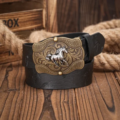 Horse Decoration Cowboy Belt - Image 5