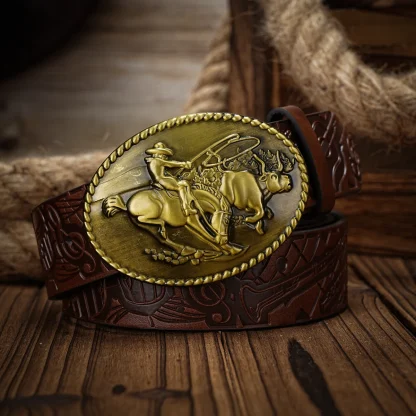 Heritage Trail Cowboy Belt - Image 3