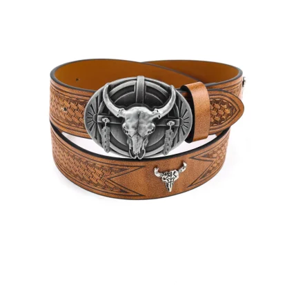 Rugged Frontier Cowboy Belt