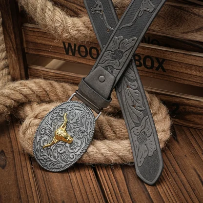 Rodeo Royalty Cowboy Belt - Image 7