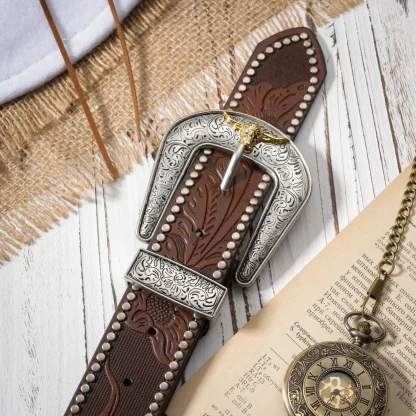 Classic Rodeo Cowboy Belt - Image 4