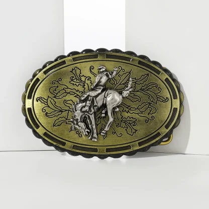 Horse Trainer Cowboy Buckle Belt