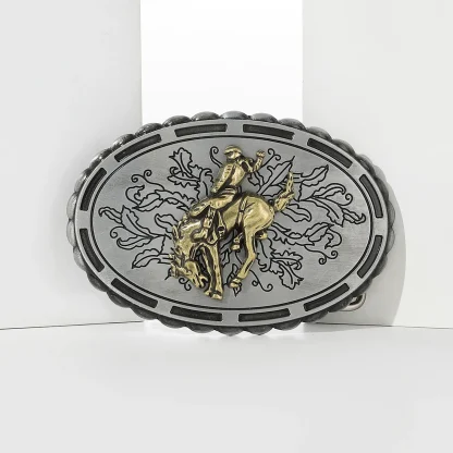 Horse Trainer Cowboy Buckle Belt - Image 2