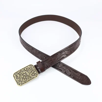Golden Color Western Belt - Image 3