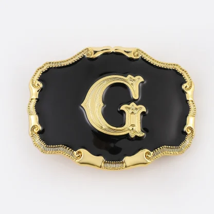 Lettered Western Buckle Belt - Image 4