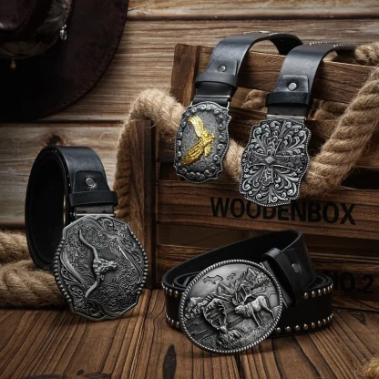 Rustic Heritage Western Belt - Image 2