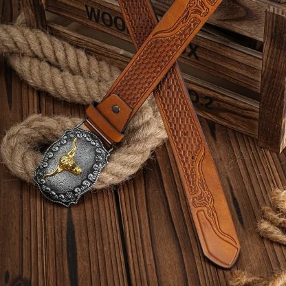 Classic Ranch Western Belt - Image 3