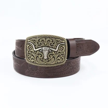 Retro Streetwear Western Belt