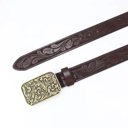 Golden Color Western Belt - Image 5