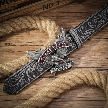 Eagle Crest Cowboy Belt - Image 3
