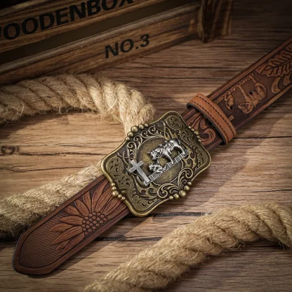 Divine Cross Western Belt - Image 4