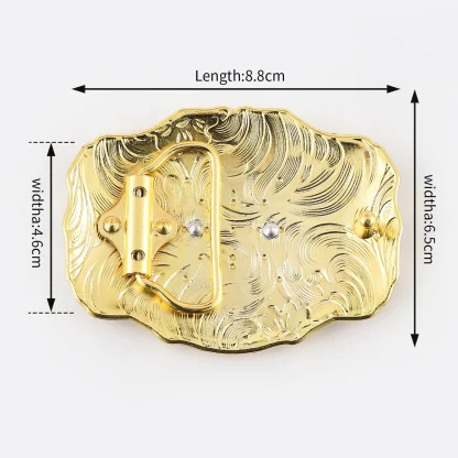 Lettered Western Buckle Belt - Image 7