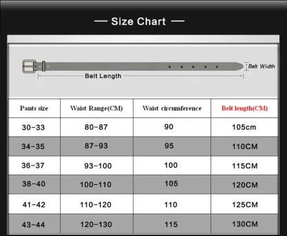 Edgy Pattern Western Belt - Image 7