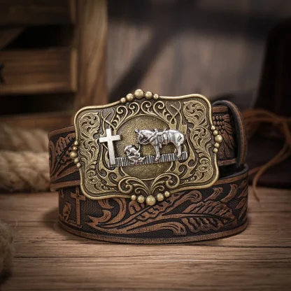 Divine Cross Western Belt - Image 2