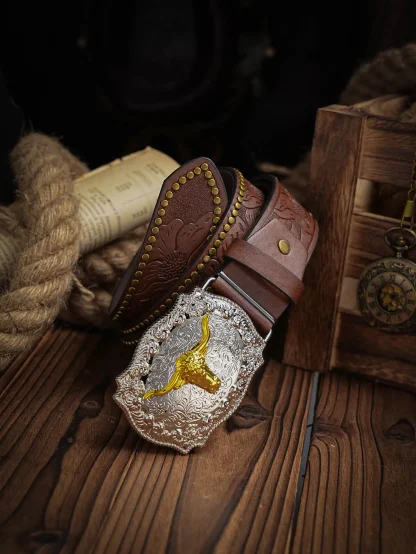 Dusty Trail Cowboy Belt - Image 7