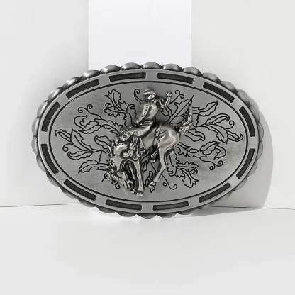 Horse Trainer Cowboy Buckle Belt - Image 4