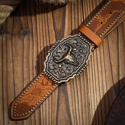 Rustic Horizon Western Belt - Image 6
