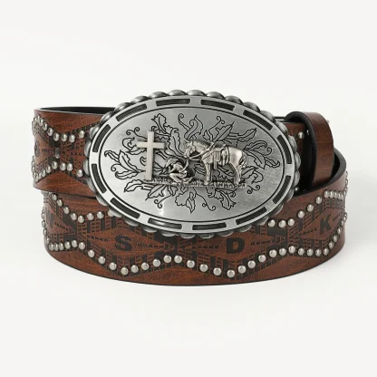Legendary Horseman Cowboy Belt - Image 2