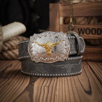 Dusty Trail Cowboy Belt - Image 3