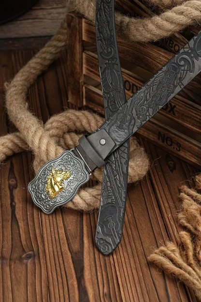 Frontier Spirit Cowboy Belt - Image 7