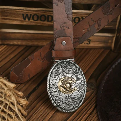 Bull Rider Western Belt - Image 5