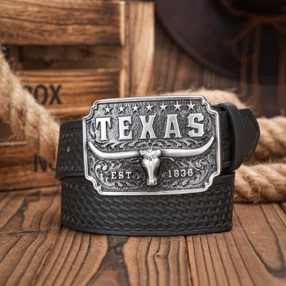 Patriot Western Buckle Belt