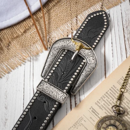Classic Rodeo Cowboy Belt - Image 3