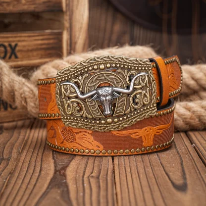 Classic Western Cowboy Belt