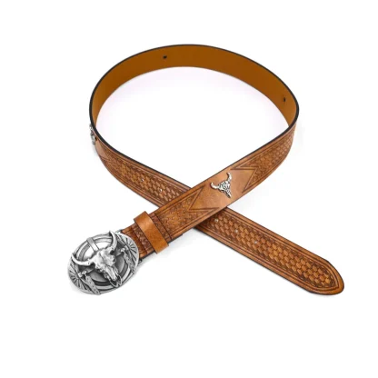 Rugged Frontier Cowboy Belt - Image 3