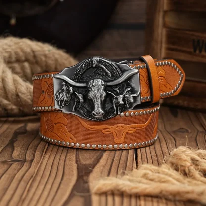 Rodeo Style Cowboy Belt