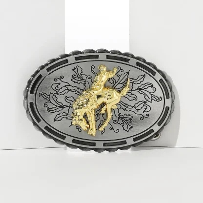 Horse Trainer Cowboy Buckle Belt - Image 3