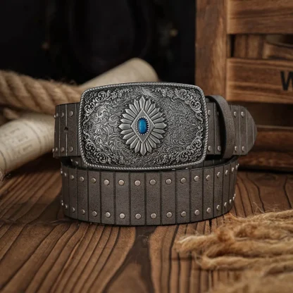 Traditional Western Belt - Image 3