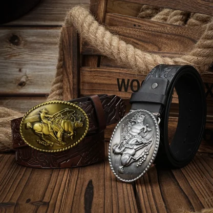 Heritage Trail Cowboy Belt - Image 2