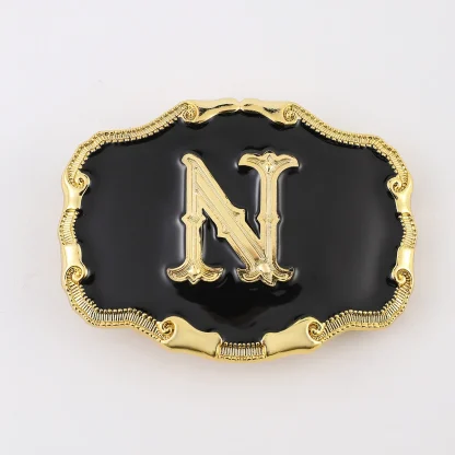 Lettered Western Buckle Belt - Image 3