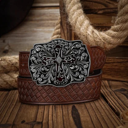 Blossom Trail Cowboy Belt - Image 3