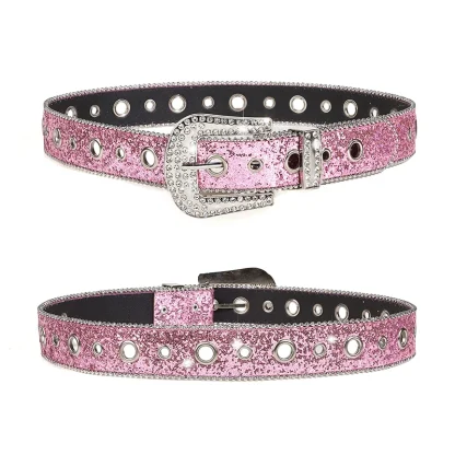 Brilliant Sparkle Cowboy Belt - Image 3