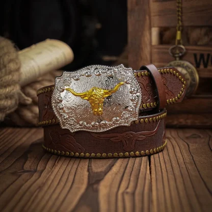 Dusty Trail Cowboy Belt - Image 4