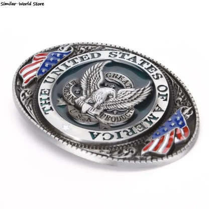 Patriot Western Buckle Belt - Image 2