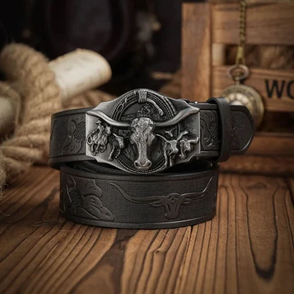Stylish Bull Western Belt
