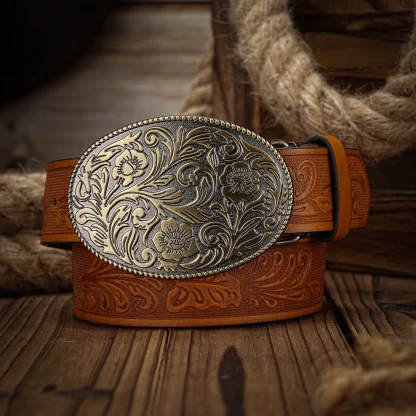 Trendy Western Style Cowboy Belt - Image 2