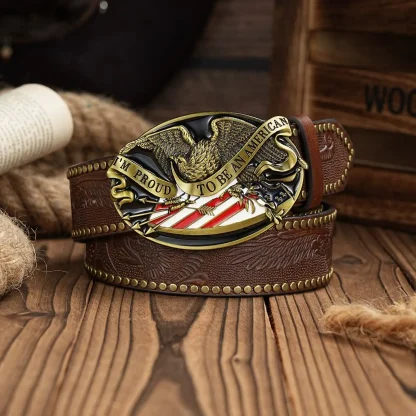 Decorative Wing Western Belt - Image 4