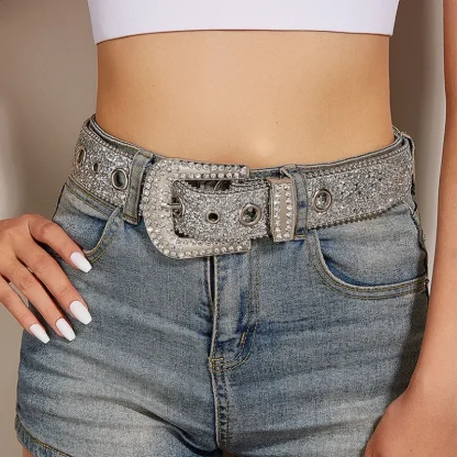 Fashionable Sparkling Cowboy Belt