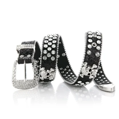 Decorative Riveted Cowboy Belt - Image 6